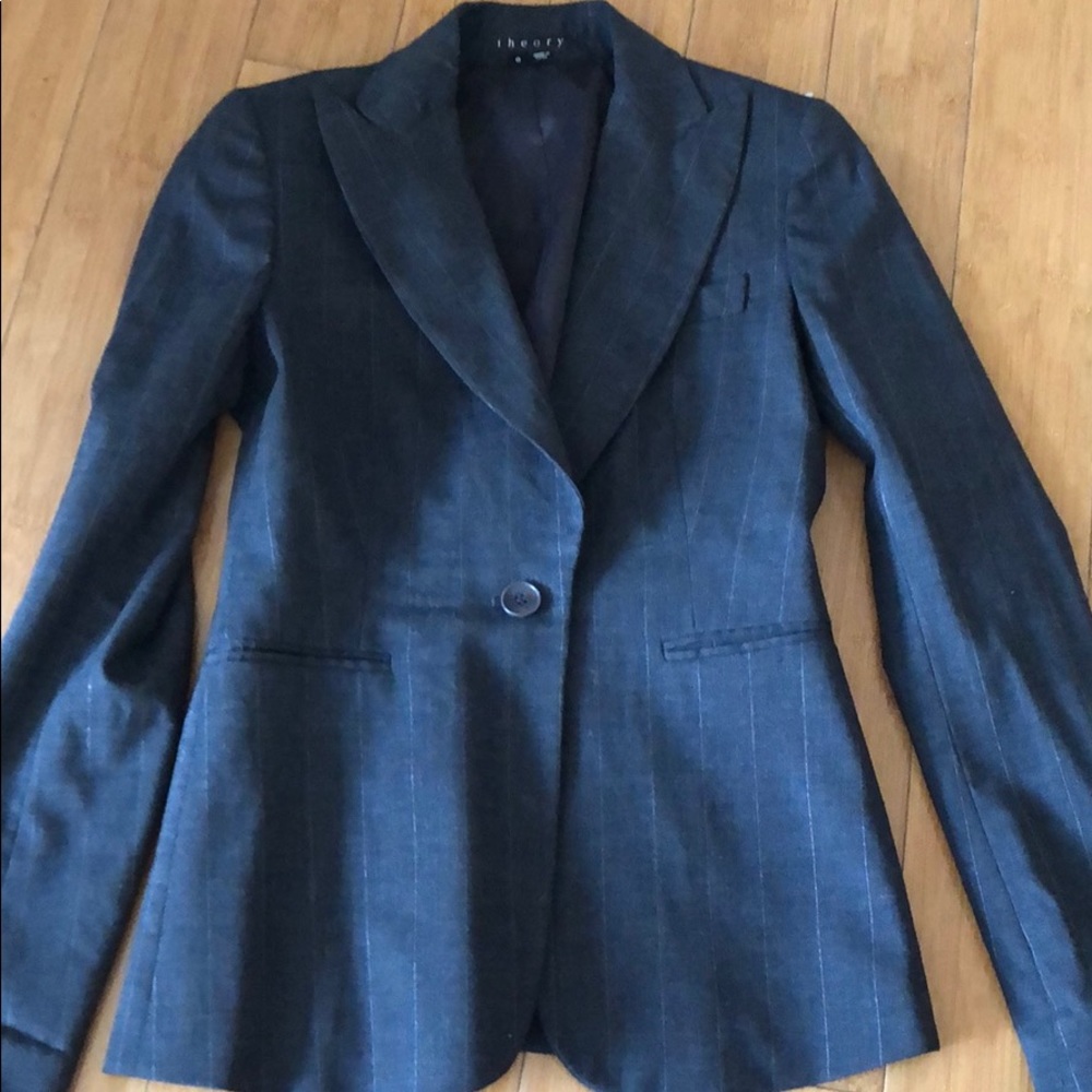 Theory Jaimee jacket in grey